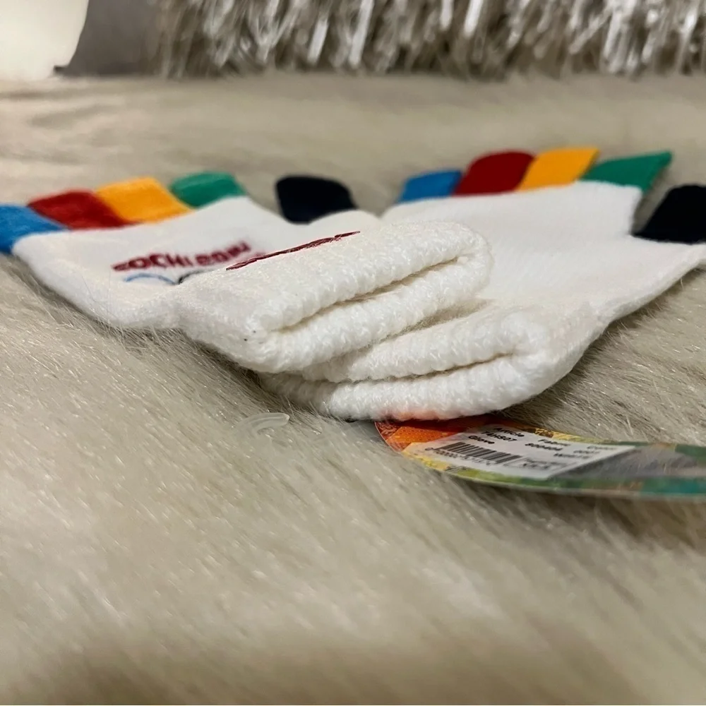 NEW OLYMPIC GLOVES Official Merchandise Olympic Games Sochi 2014 Bosco Sport S